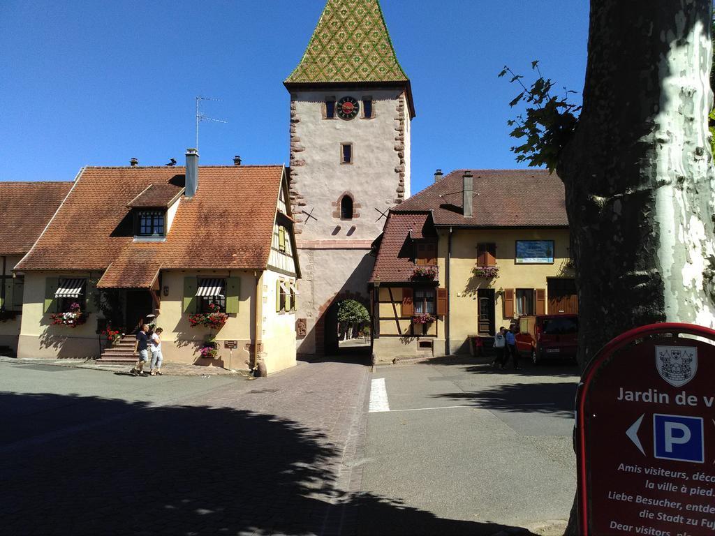 Gites & Camping On The Route Des Vins Bergheim Exteriér fotografie